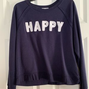 Grayson Threads Navy Blue Sweatshirt Size Large